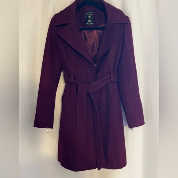 Guess trench coat with detachable faux fur collar - Picture 7 of 7